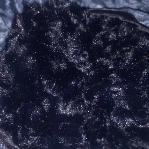 Adrienne Vittadini Black and Gray Textured Poncho - Picture 2 of 3